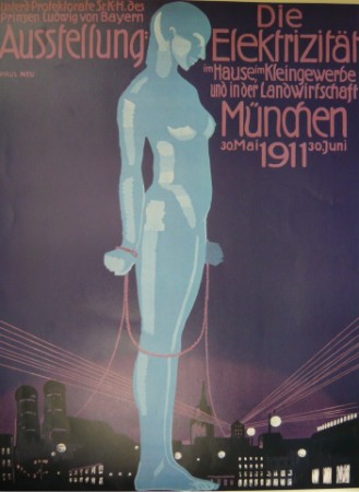 Ausstellungsplakat München, 1911 Ausstellungsplakat München, 1911